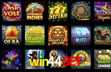 A Popularidade dos Caça-Níqueis no win44bet